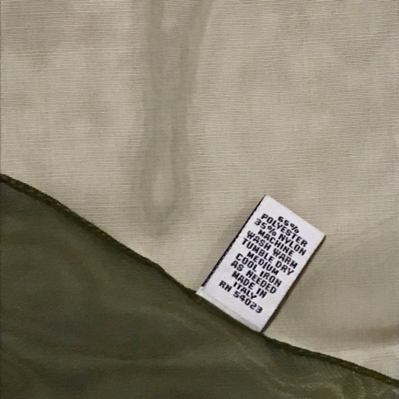 Three Scarf Collection Cream Olive Grey Floral - Picture 5 of 8